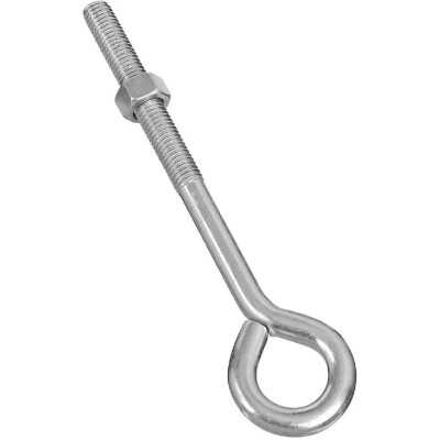 National 1/2 In. x 8 In. Zinc Eye Bolt with Hex Nut